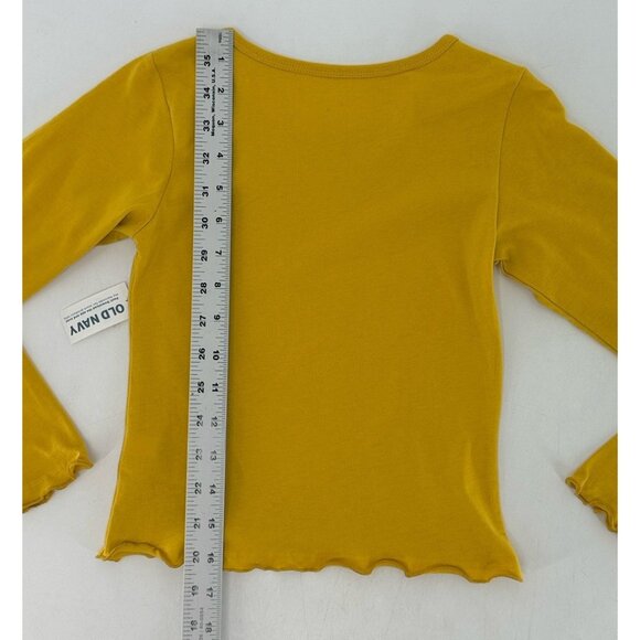 NWT Old Navy Girl's Lettuce-Edge Licensed Hello Kitty Graphic Tee Yellow‎ Size M - Picture 7 of 7